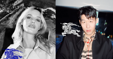 Burberry показал новую кампанию с Джорджией Мэй Джаггер и Соном Хын Мином