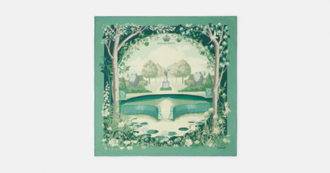 Burberry создал шарф с Highgrove Gardens в преддверии коронации Карла III