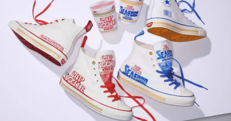 Converse выпустил кеды, вдохновленные лапшой Nissin Foods