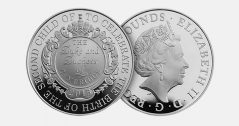 В честь принцессы Шарлотты выпустили монету