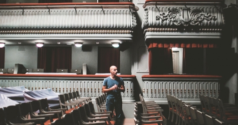 \"Территория\" театра: репетиция постановки \"Сфумато\" и разговор с режиссером и хореографом