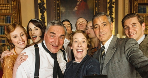 Джордж Клуни и Джоанна Ламли в специальном выпуске \"Аббатства Даунтон\"