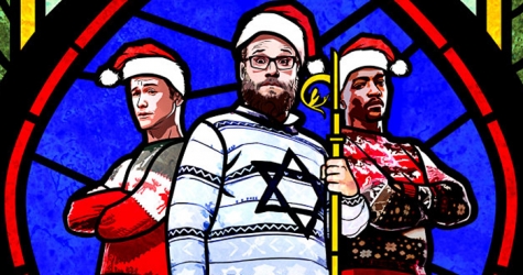 Сет Роген и Джозеф Гордон-Левитт в комедии \"Рождество\"