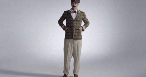 100 лет мужской моды — за три минуты