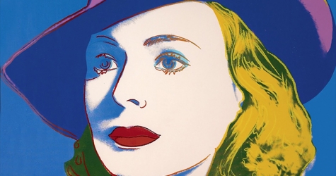 В Лондоне покажут портрет Ингрид Бергман кисти Уорхола
