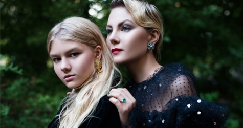 Видео дня: Рената Литвинова с дочерью в лукбуке Vintage Voyage