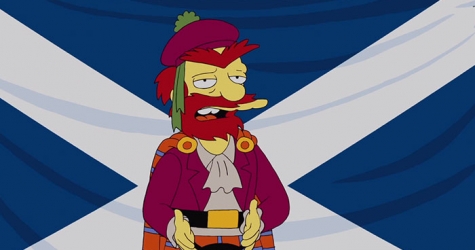 Садовник Вилли из \"Симпсонов\" поддержал суверенитет Шотландии