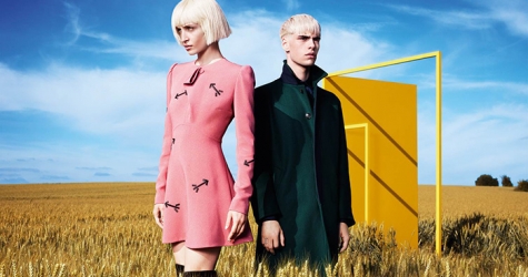 Рекламная кампания универмага \"Цветной\", осень-зима 2014