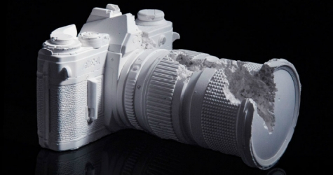 Даниэль Аршам создал серию скульптур-фотокамер