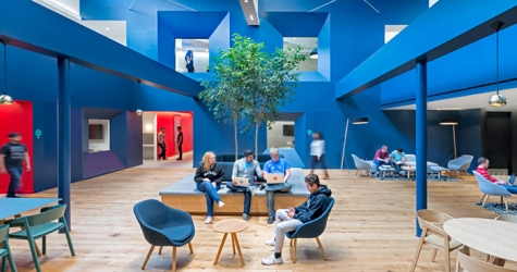 Яркие цвета новой штаб-квартиры Beats by Dre