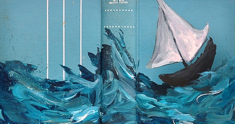 Вторая жизнь ветхих книг: инсталляции художника Майка Стилки