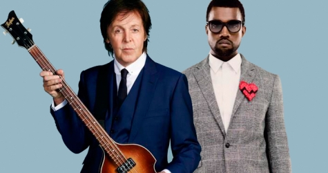 Канье Уэст и Пол МакКартни записывают совместный материал