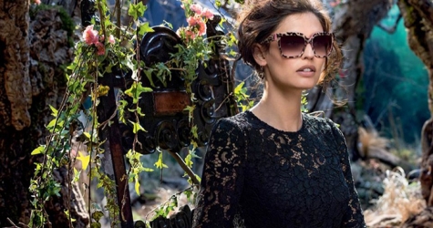 Бьянка Балти в рекламной кампании очков Dolce & Gabbana