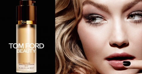 Джиджи Хадид снова в Tom Ford: на этот раз в beauty-кампании