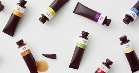 Съедобный набор красок от Nendo