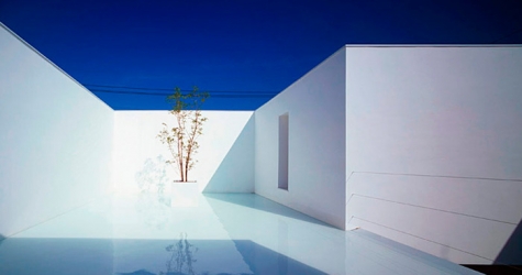 \"Белая пещера\": частный дом в Японии