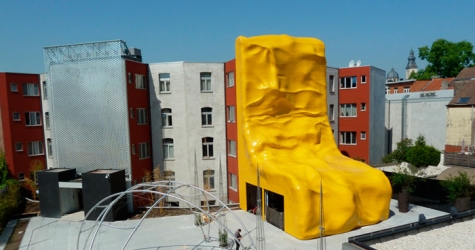 \"Cirbuats\": бар внутри скульптуры