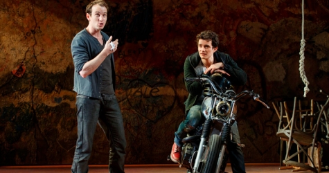 Орландо Блум в бродвейской постановке \"Ромео и Джульетты\"