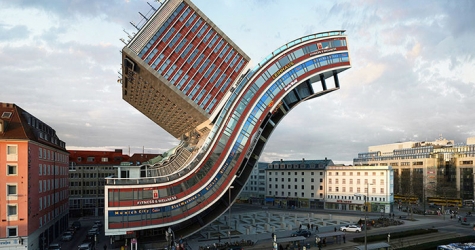 Сюрреалистичные здания в фотографиях Виктора Энриха