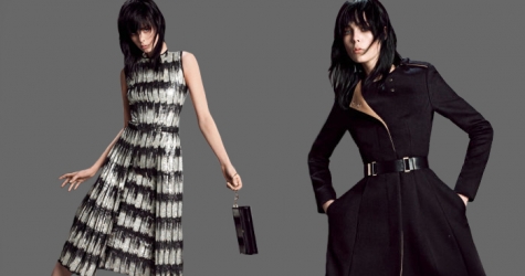 Эди Кэмпбелл и Скотт Иствуд в рекламной кампании Hugo Boss