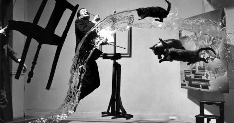 Прыгающие знаменитости на снимках Филиппа Хальсмана