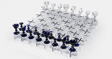 Объект желания: хрустальные шахматы Baccarat