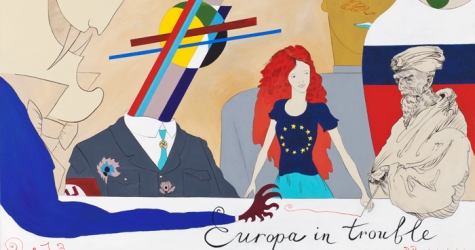 Новые работы Павла Пепперштейна в галерее \"Риджина\"