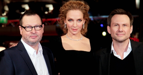 Ума Турман на премьере \"Нимфоманки\" Ларса фон Триера