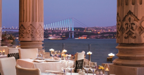 Отель Çırağan Palace Kempinski Istanbul в османском дворце