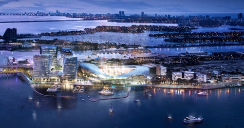 Дэвид Бекхэм представил проект нового футбольного стадиона в Майами