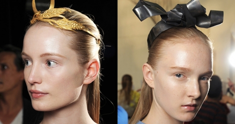 Красота в деталях: украшения для волос на показе Giambattista Valli Couture