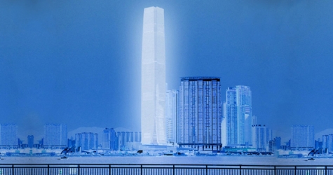 Светящийся небоскреб Карстена Николая в Гонконге