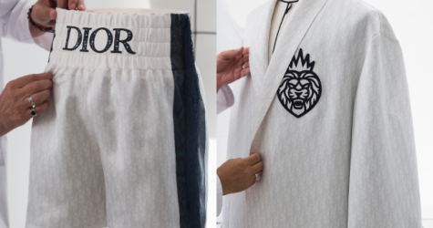 Dior создал боксерскую форму с тремя тысячами кристаллов Swarovski