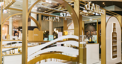 d’Alba открыл первый поп-ап-магазин в Санкт-Петербурге