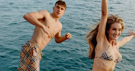 Джек Дрейпер и Роузи Хантингтон-Уайтли снялись в кампании Burberry