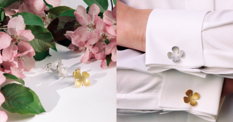 Razumno выпустил запонки в форме четырехлистника в коллаборации с alvaar