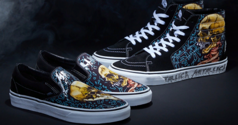 Vans и Metallica выпустят кеды в честь 30-летнего юбилея «Black Album»