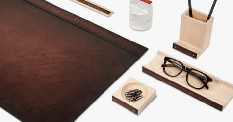 Berluti выпустил новую коллекцию аксессуаров для дома и офиса