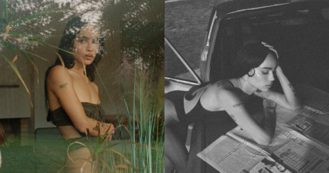 Зои Кравиц и Джереми Аллен Уайт снялись в фотокниге Saint Laurent