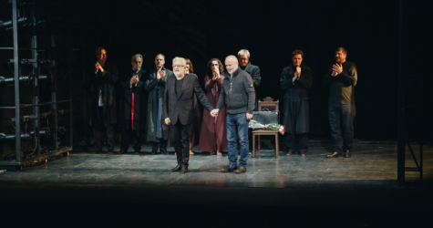 В Театре на Таганке прошел показ спектакля «Братья Карамазовы»