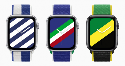 Apple выпустила коллекцию ремешков для Apple Watch с флагами 22 стран