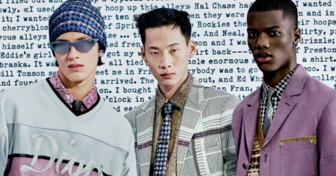 Dior посвятил рекламную кампанию новой мужской коллекции поэзии