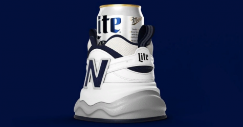 New Balance создал кроссовки для пива в коллаборации с Miller Lite