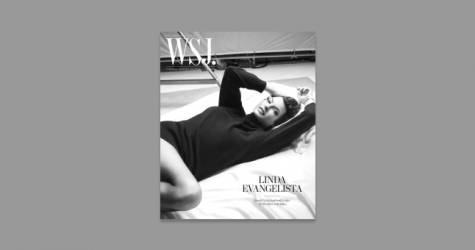 Линда Евангелиста снялась для нового номера The Wall Street Journal