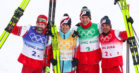 Мужская сборная России по лыжным гонкам выиграла золото Олимпиады