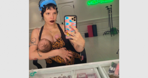 Холзи показала новые снимки новорожденного сына