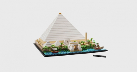 Lego представила набор для создания копии пирамиды в Гизе