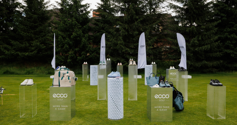 Ecco провел мероприятие по случаю запуска коллекции в гольф-эстетике