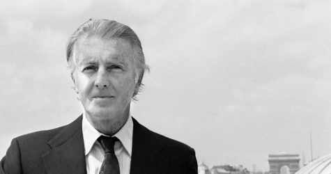 В Париже появилось граффити с Юбером де Живанши