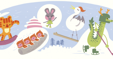 Google создала дудл в честь открытия Олимпиады в Пекине